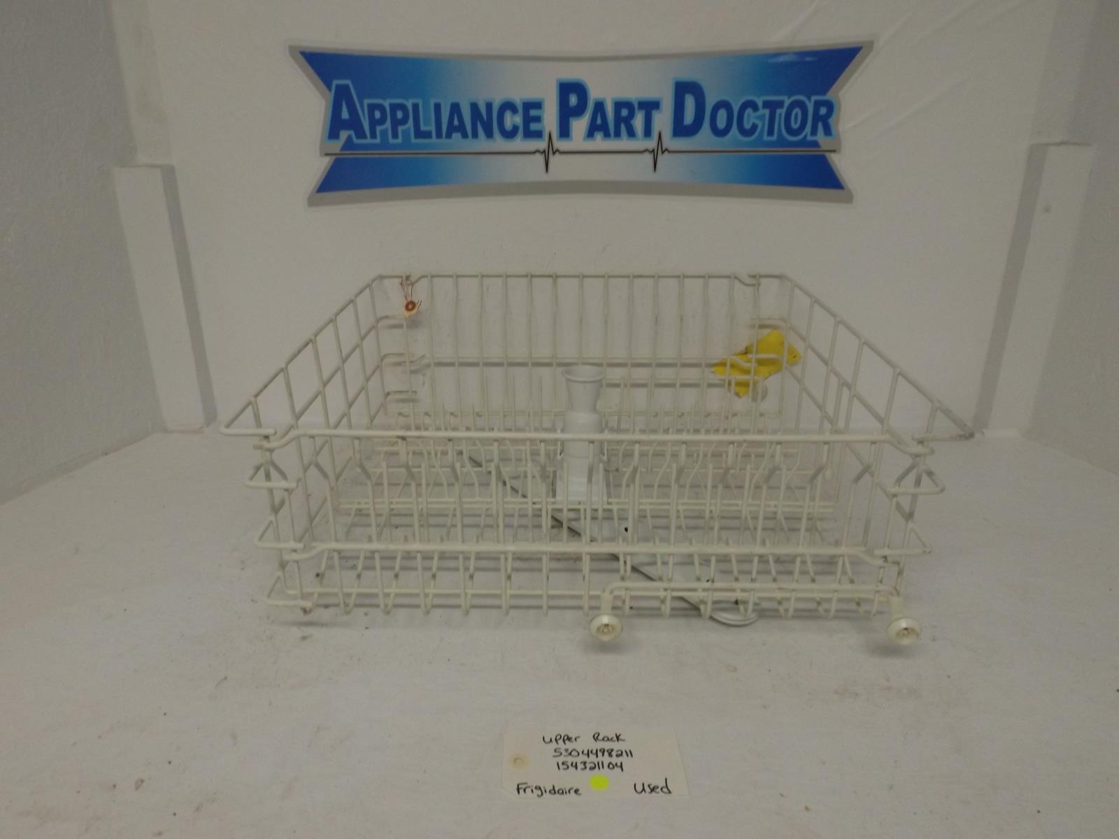 Frigidaire Dishwasher 5304498211 154321104 Upper Rack Used Frigidaire Dishwasher 5304498211 154321104 Upper Rack Used